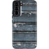 Chipped Blue Wood Galaxy S22 Plus Pro Case