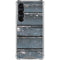 Chipped Blue Wood Galaxy S23 Clear Case