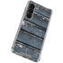 Chipped Blue Wood Galaxy S23 Clear Case