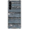 Chipped Blue Wood Galaxy S23 Plus Clear Case