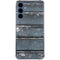 Chipped Blue Wood Galaxy S24 Clear Case