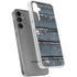 Chipped Blue Wood Galaxy S24 Plus Clear Case