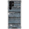 Chipped Blue Wood Galaxy S24 Ultra Clear Case