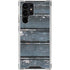 Chipped Blue Wood Galaxy S24 Ultra Clear Case