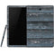 Chipped Blue Wood Samsung Galaxy Tab Skin