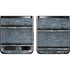 Chipped Blue Wood Galaxy Z Flip Skin