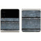 Chipped Blue Wood Galaxy Z Flip3 5G Skin