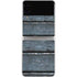 Chipped Blue Wood Galaxy Z Flip3 5G Skin