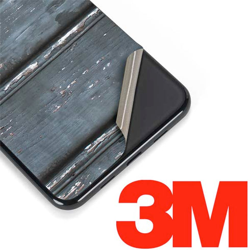 Chipped Blue Wood Google Pixel 3a Skin