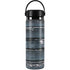 Chipped Blue Wood Hydro Flask 20oz Wide Mouth Skin
