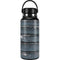Chipped Blue Wood Hydro Flask 32oz Wide Mouth Skin