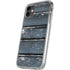 Chipped Blue Wood iPhone 11 Clear Case