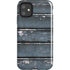 Chipped Blue Wood iPhone 11 Impact Case