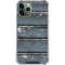 Chipped Blue Wood iPhone 11 Pro Max Clear Case