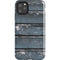 Chipped Blue Wood iPhone 11 Pro Max Impact Case