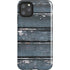 Chipped Blue Wood iPhone 11 Pro Max Impact Case