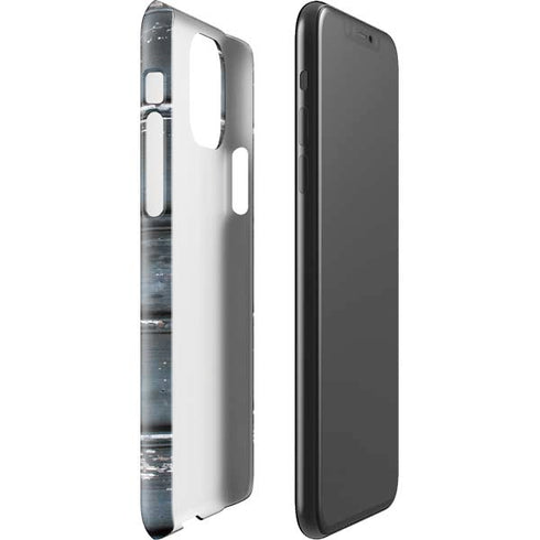 Chipped Blue Wood iPhone 11 Pro Max Lite Case
