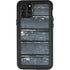 Chipped Blue Wood iPhone 11 Pro Max Waterproof Case