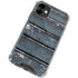 Chipped Blue Wood iPhone 12 Clear Case