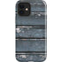 Chipped Blue Wood iPhone 12 Impact Case