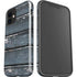 Chipped Blue Wood iPhone 12 Impact Case