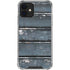 Chipped Blue Wood iPhone 12 Mini Clear Case