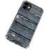 Chipped Blue Wood iPhone 12 Mini Clear Case
