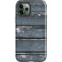 Chipped Blue Wood iPhone 12 Pro Impact Case