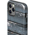 Chipped Blue Wood iPhone 12 Pro Impact Case