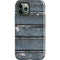 Chipped Blue Wood iPhone 12 Pro Max Impact Case