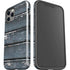 Chipped Blue Wood iPhone 12 Pro Max Impact Case