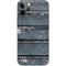Chipped Blue Wood iPhone 12 Pro Skin