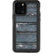 Chipped Blue Wood iPhone 12 Pro Waterproof Case