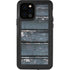 Chipped Blue Wood iPhone 12 Pro Waterproof Case