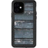 Chipped Blue Wood iPhone 12 Waterproof Case