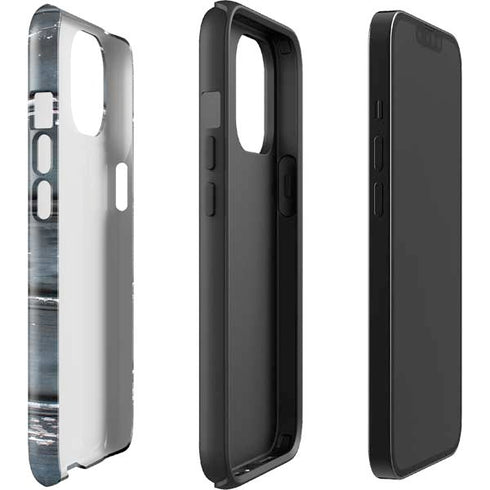 Chipped Blue Wood iPhone 13 Impact Case