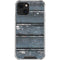 Chipped Blue Wood iPhone 13 Mini Clear Case