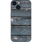 Chipped Blue Wood iPhone 13 Mini Skin