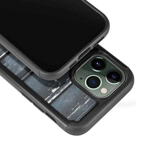 Chipped Blue Wood iPhone 13 Pro Cargo Case