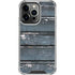Chipped Blue Wood iPhone 13 Pro Clear Case