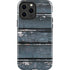 Chipped Blue Wood iPhone 13 Pro Max Impact Case