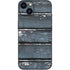 Chipped Blue Wood iPhone 13 Skin