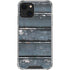 Chipped Blue Wood iPhone 14 Clear Case