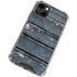 Chipped Blue Wood iPhone 14 Clear Case