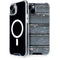Chipped Blue Wood iPhone 14 MagSafe Case