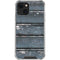 Chipped Blue Wood iPhone 14 Plus Clear Case
