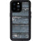 Chipped Blue Wood iPhone 14 Pro Max Waterproof Case