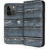 Chipped Blue Wood iPhone 15 Pro Folio Case