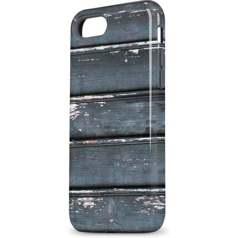 Chipped Blue Wood iPhone 7 Pro Case