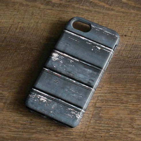 Chipped Blue Wood iPhone 7 Pro Case